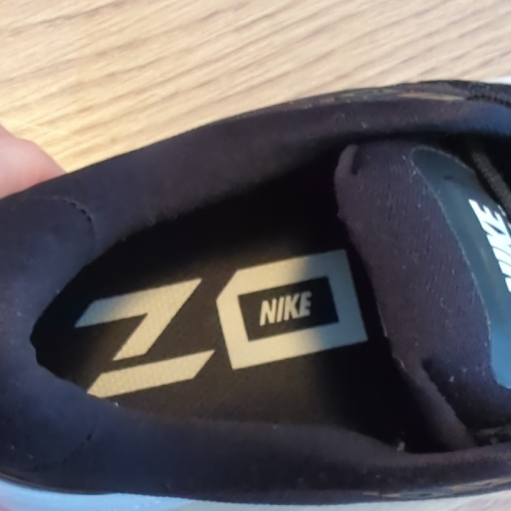 Nike Women's Black Athletic Shoes with White Accents - Picture 8 of 8
